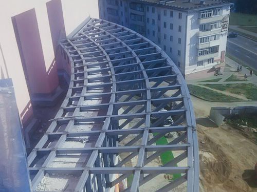 Монтаж металлоконструкций